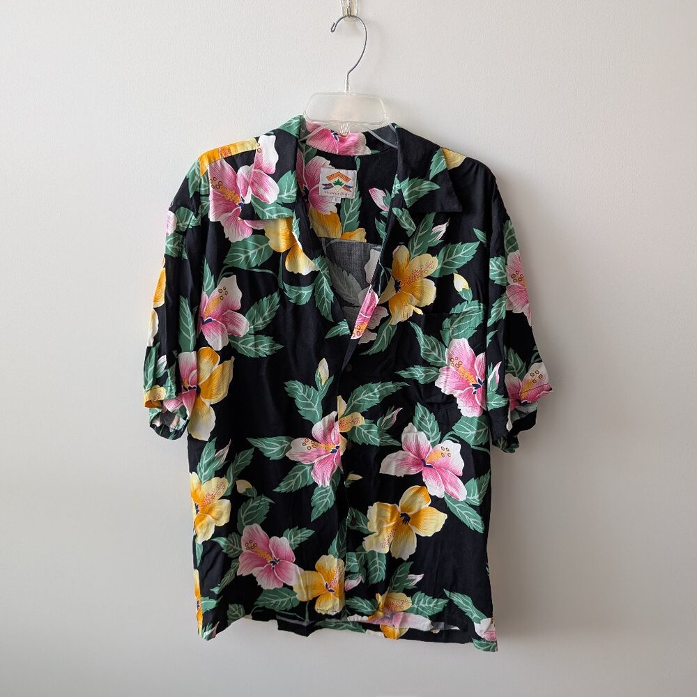 Hawaiian Print Resort Shirt